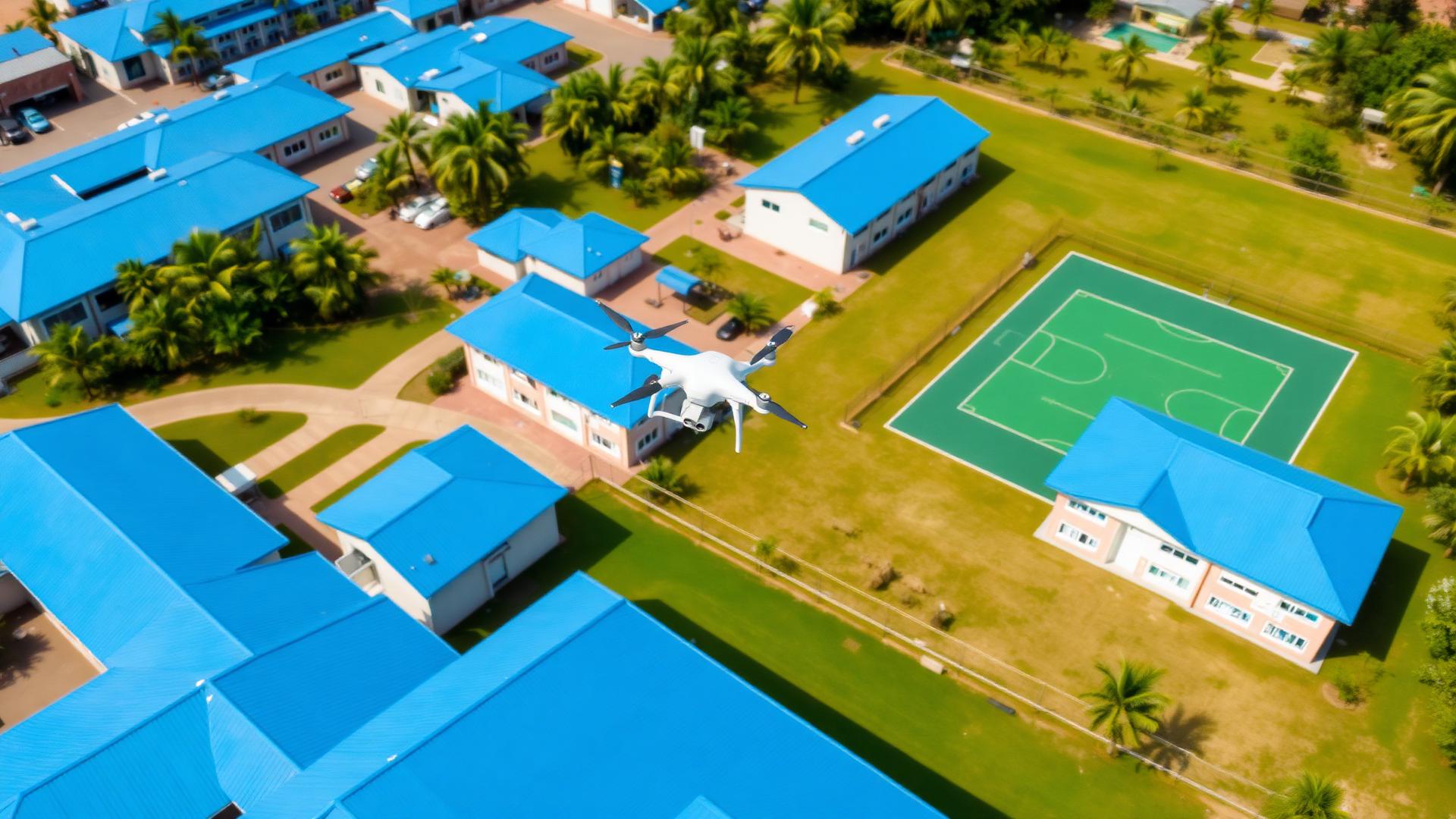 A safe, modern campus